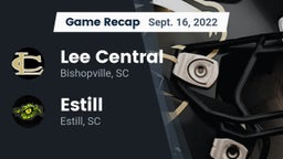 Recap: Lee Central  vs. Estill  2022