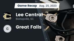 Recap: Lee Central  vs. Great Falls  2023