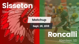 Matchup: Sisseton vs. Roncalli  2018