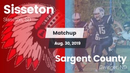 Matchup: Sisseton vs. Sargent County 2019