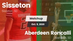 Matchup: Sisseton vs. Aberdeen Roncalli  2020