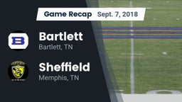 Recap: Bartlett  vs. Sheffield  2018