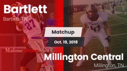 Matchup: Bartlett vs. Millington Central  2018