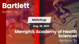 Matchup: Bartlett vs. Memphis Academy of Health Sciences  2019