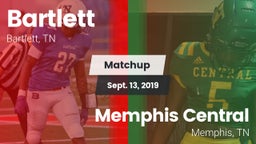 Matchup: Bartlett vs. Memphis Central  2019