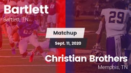 Matchup: Bartlett vs. Christian Brothers  2020