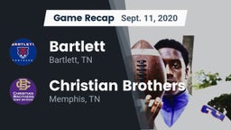 Recap: Bartlett  vs. Christian Brothers  2020
