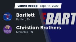 Recap: Bartlett  vs. Christian Brothers  2020