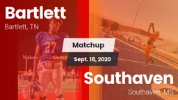 Matchup: Bartlett vs. Southaven  2020