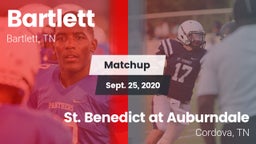 Matchup: Bartlett vs. St. Benedict at Auburndale   2020