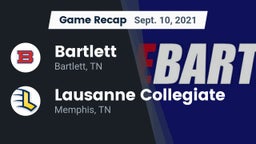 Recap: Bartlett  vs. Lausanne Collegiate  2021