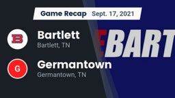 Recap: Bartlett  vs. Germantown  2021