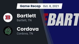 Recap: Bartlett  vs. Cordova  2021