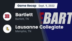 Recap: Bartlett  vs. Lausanne Collegiate  2022