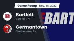 Recap: Bartlett  vs. Germantown  2022
