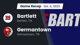 Recap: Bartlett  vs. Germantown  2023