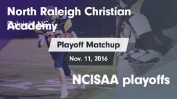 Matchup: North Raleigh Christ vs. NCISAA playoffs 2016