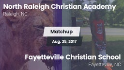 Matchup: North Raleigh Christ vs. Fayetteville Christian School 2017