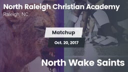 Matchup: North Raleigh Christ vs. North Wake Saints 2017
