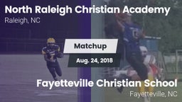 Matchup: North Raleigh Christ vs. Fayetteville Christian School 2018