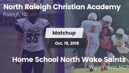 Matchup: North Raleigh Christ vs. Home School North Wake Saints 2018