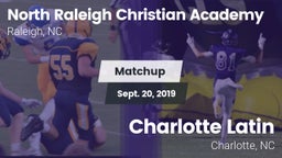 Matchup: North Raleigh Christ vs. Charlotte Latin  2019