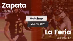 Matchup: Zapata vs. La Feria  2017