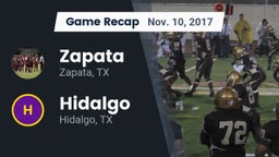 Recap: Zapata  vs. Hidalgo  2017