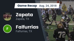 Recap: Zapata  vs. Falfurrias  2018