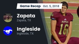 Recap: Zapata  vs. Ingleside  2018