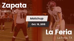 Matchup: Zapata vs. La Feria  2018