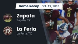 Recap: Zapata  vs. La Feria  2018