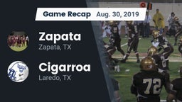 Recap: Zapata  vs. Cigarroa  2019