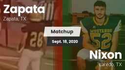 Matchup: Zapata vs. Nixon  2020