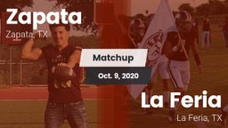 Matchup: Zapata vs. La Feria  2020