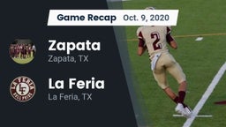 Recap: Zapata  vs. La Feria  2020