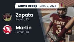 Recap: Zapata  vs. Martin  2021