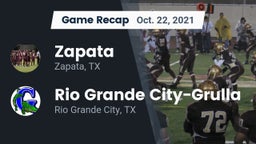 Recap: Zapata  vs. Rio Grande City-Grulla  2021