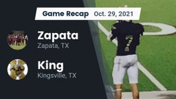 Recap: Zapata  vs. King  2021