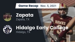 Recap: Zapata  vs. Hidalgo Early College  2021
