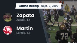 Recap: Zapata  vs. Martin  2022