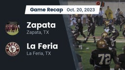 Recap: Zapata  vs. La Feria  2023