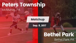 Matchup: Peters Township vs. Bethel Park  2017