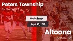 Matchup: Peters Township vs. Altoona  2017