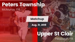 Matchup: Peters Township vs. Upper St Clair 2018