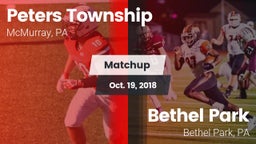 Matchup: Peters Township vs. Bethel Park  2018