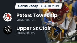 Recap: Peters Township  vs. Upper St Clair 2019