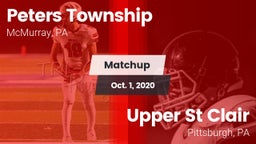 Matchup: Peters Township vs. Upper St Clair 2020