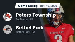 Recap: Peters Township  vs. Bethel Park  2020