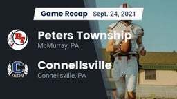 Recap: Peters Township  vs. Connellsville  2021